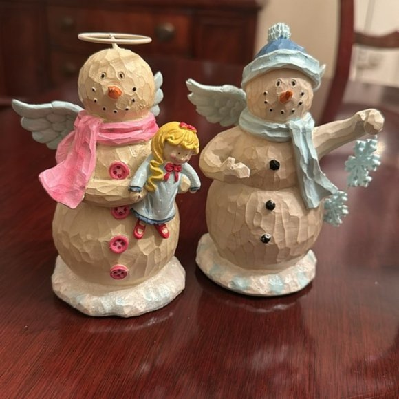 5 Winter Wishes Snow People - Picture 2 of 6